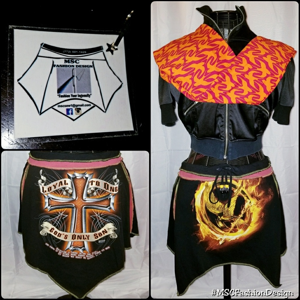 MSC FASHION DESIGN "Hunger Games" Tee-Skirt